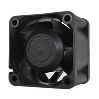 Ventilateur axial 40x40x28mm DC 12V/24V, 5 pales, roulement à billes, durée de vie de 70 000 heures, pales en plastique, ventilateur de refroidissement d'air