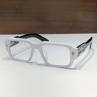Gafas Ópticas de Diseño de Alta Calidad para Hombre y Mujer, Modelo Punk 8232 TAMAÑO 55-20-155, Monturas de Gafas de Lujo de Acetato y Titanio para Negocios