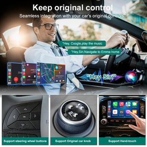 Module sans fil AUTOABC FYT8801 <span class=keywords><strong>CarPlay</strong></span> et Android Auto pour autoradio <span class=keywords><strong>Fiat</strong></span> <span class=keywords><strong>500X</strong></span>/500L/Alfa Romeo Giulietta, installation par branchement - Product Image 3