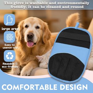 New Design Animal Fur Removal Tool Upgraded Five-Finger Electrostatic Pet Hair Glove <b>for</b> <b>Bed</b> Mat <b>Sofa</b> - Product Image 6