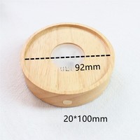 Lampe de chevet LED tactile sans fil en bois, design moderne, rechargeable par USB, alimentée par batterie, logo personnalisé, utilisation en chambre à coucher