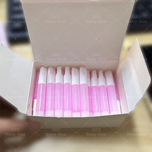 Colle à ongles longue durée 2g rose à tête plate sans UV pour nail art DIY, adhésif à ongles marque privée, fournisseur OEM de colle à ongles - Product Image 4