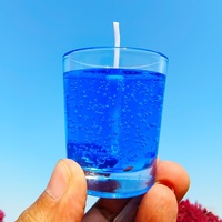 Transparentes Gelwachs für 3D-Szenenkerzen Flexibles Jelly-Wachs für Ozean- und Strandthemen Künstlerische Kreationen Jelly-Kerzenwachs