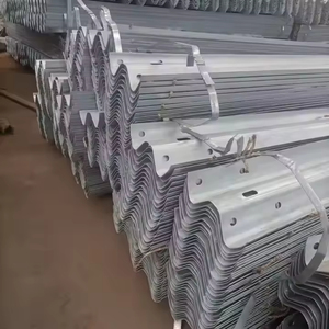 Custom Hot-<b>Dip</b> Galvanized W-Beam Highway Guardrail Steel Traffic Crash Barriers EN 1317/AASHTO M180 Certification H1W2 - Product Image 3