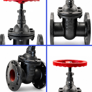 Vanne à opercule à bride en fonte ductile robuste PN16 à commande manuelle pour l'alimentation en eau des bâtiments et la lutte contre les incendies OEM - Product Image 1