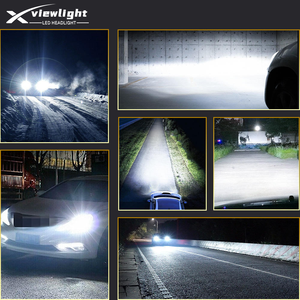 ไฟหน้ารถยนต์ LED อัตโนมัติ H7 120W 12000LM กำลังไฟสูง หลอดไฟ H4 9005 9006 Pro สำหรับไฟรถยนต์ ใช้ได้กับรุ่น F150 และรุ่นอื่นๆ หลอดไฟ LED รถยนต์ H4 H7 - Product Image 5