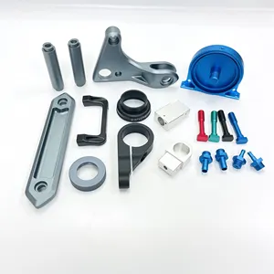 Custom Turned Anodized Metal non-standard Components high precision CNC Machining Aluminum Stainless Steel Machined Parts