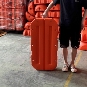 Phao xi lanh biển sâu 600*760mm cảnh báo dòng nổi polyethylene nổi rào cản nhựa đường ống phao - Product Image 5