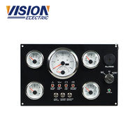 Ensemble blanc 5 jauges Multi-fonction Diesel Engine Instrument Marine Jauge Panel CG-YS-002