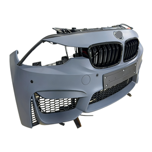Kit de Parachoques Delantero para <span class=keywords><strong>BMW</strong></span> Serie 3 F30 2013-<span class=keywords><strong>2018</strong></span>, Actualizado a <span class=keywords><strong>M3</strong></span>, M4, F80, F82, Incluye Radiador y Kit de Ventilador Electrónico - Product Image 4