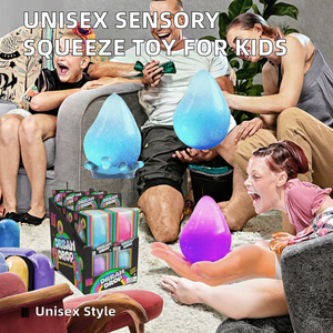 Juguete Sensorial Unisex para Apretar, Relleno de Gel, Bola Antiestrés, Dream Drop, Hecho de Material EVA, Alivio de la Ansiedad, para Mayores de 14 Años - Product Image 2