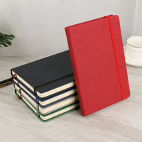 Carnet de notes A5 de haute qualité avec logo personnalisé Reliure thermique à couverture rigide en cuir vente en gros