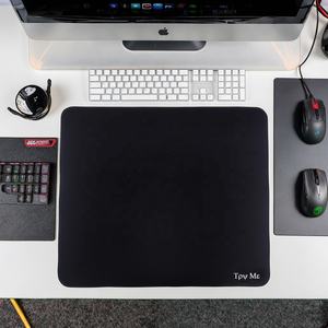 Artisan poron éponge matériel super grip doux tapis de souris de jeu fin bord overlocking logo de marque personnalisé tapis de souris de jeu usine - Product Image 2