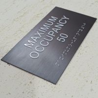 Panneau mural personnalisé Plaque signalétique en acrylique vierge Panneau de bienvenue de porte pour porte d'entrée