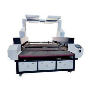 Machine de découpe laser numérique pour tissus 1000W 220V, découpe automatique de tissus avec système de vision pour l'industrie du vêtement - Product Image 1