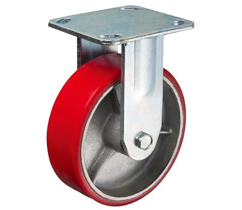 Factory Price Heavy Duty Good 4/5/6/8 Inch PU / TPR / Rubber Industrial Castor Truckle,swivel Type Heavy Duty Caster Wheels
