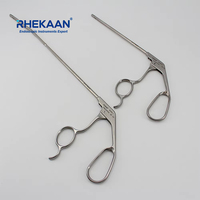 Premium Orthopedics Endoscopic Surgical Optical Blue Meniscus Arthroscopy Grasping Forceps Set
