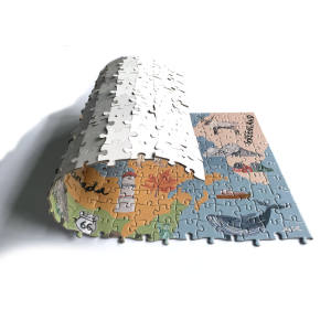 <span class=keywords><strong>Puzzle</strong></span> de forme créative en gros d'usine <span class=keywords><strong>puzzle</strong></span> personnalisé 1000 - Product Image 2