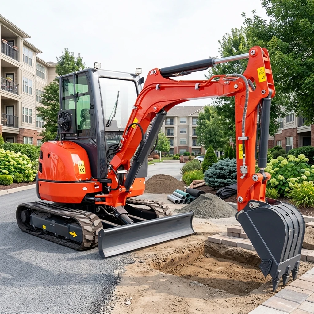 High Quality Custom Luxury Digger New Diesel Engine Garden Crawler Best Price Euro 5 Certified Mini Excavator