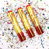 Konfetti-Kanone Party-Popper Handgehalten Wiederverwendbar Umweltfreundlich Innen/Außen für Hochzeit Geburtstag Feier Bar Event-Zubehör