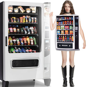 Costume d'Halloween en éponge pour distributeur automatique, tenue de cosplay unisexe pour fête costumée - Product Image 1