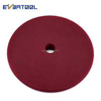 EVERTOOL Éponge de polissage pour peinture, tampon de polissage en mousse, tampon correcteur pour polisseuse double action, pour éliminer les rayures