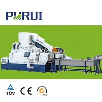 Machine de fabrication de granulés PURUI pour la découpe de déchets de sacs en PA/PPR tissés, avec moteur