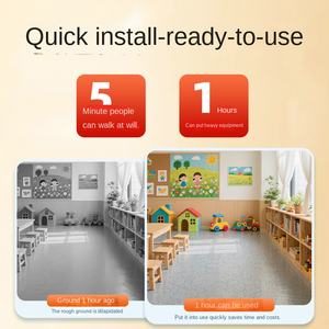 Autocollants de <span class=keywords><strong>sol</strong></span> en PVC épais pour intérieur, résistants à l'usure, imperméables, finition mate, imitation bois pour la maison - Product Image 3