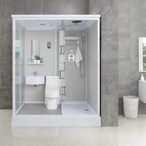 Cabine Sanitaire de Luxe Préfabriquée et Portable avec Toilettes et Douche Modulaires Mobiles - Product Image 6