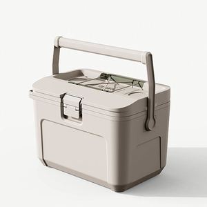 กล่องเก็บความเย็นสำหรับแคมป์ปิ้งปิกนิกกลางแจ้ง PE/PP ขนาด 16QT คุณภาพสูง ราคาประหยัด พกพาสะดวก สำหรับเก็บอาหารและกระป๋อง - Product Image 3