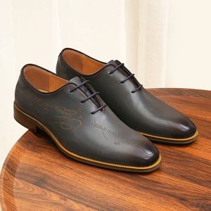 Mocassins pour hommes en cuir véritable haut de gamme, tendance, avec semelle épaisse, style Oxford décontracté et de haute qualité - Product Image 2