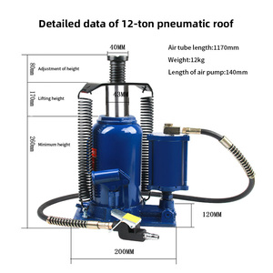 Prensa Neumática para SUV, Paletizador de Segunda Mano, Capacidad de Carga de 12T, Altura de Elevación de 510mm, Elevador Hidráulico para Motores - Product Image 3