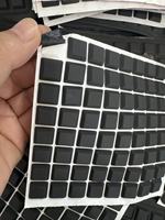 Maßgefertigte Gestanzte Silikon-Gummi-Füße, Selbstklebende Rutschfeste Stoßdämpfende Matten für Elektronik & Möbel