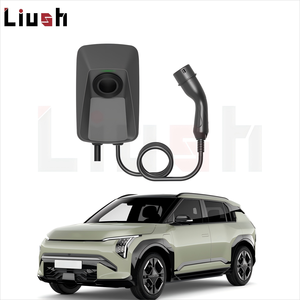 Prise de charge AC de véhicule électrique de type 2 pour piles de charge publiques domestiques Stations de charge commerciales pour <span class=keywords><strong>Tesla</strong></span>/Porsche/VW/Kia - Product Image 2