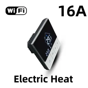 Termostato inteligente com wifi habilitado, termostato do quarto inteligente