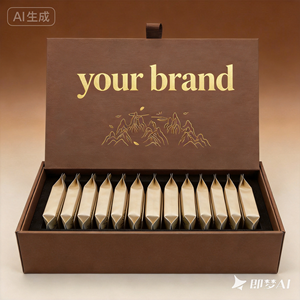 Cajas <span class=keywords><strong>de</strong></span> Embalaje <span class=keywords><strong>de</strong></span> Cartón Rígido <span class=keywords><strong>de</strong></span> Alta Gama Personalizadas, con Laminado Mate y Forro <span class=keywords><strong>de</strong></span> Esponja para Té, Cosméticos, Aceites Esenciales - Logotipo Personalizado - Product Image 2