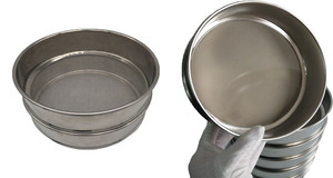 Plain Woven Stainless Steel Wire <b>Mesh</b> Test Sieve <b>Screen</b> with Wire Cloth - Product Image 2