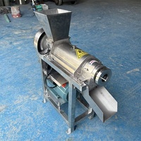 Commerciële roestvrijstalen grote pers fruit citrus watermeloen kokosnoot ananas schroefpers machine spiraalvormige fruitpers
