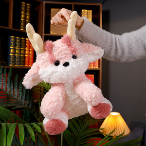Giocattoli 2025 <span class=keywords><strong>dinosauro</strong></span> di peluche di alta qualità giocattoli di dinosauri di San Valentino adorabili giocattoli di peluche <span class=keywords><strong>rosa</strong></span> farciti con drago - Product Image 1