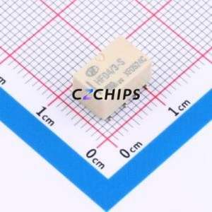 HFD4/3-SR Signal Relay SMD,6.5x10mm Relay 3V 2 Changeover: 2C (DPDT-Changeover)::: 8 1A-30VDC/300mA-125VAC - Product Image 1