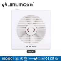 Ventilateur d'extraction d'air pour salle de bain, petit ventilateur de fenêtre de 4 à 6 pouces, certifié CE