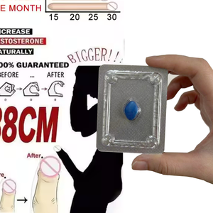 Píldoras Azules para Mejorar la Vitalidad, Cuidado Masculino, Fibra Dietética, Suplemento para la Fertilidad y Energía Masculina - Product Image 2