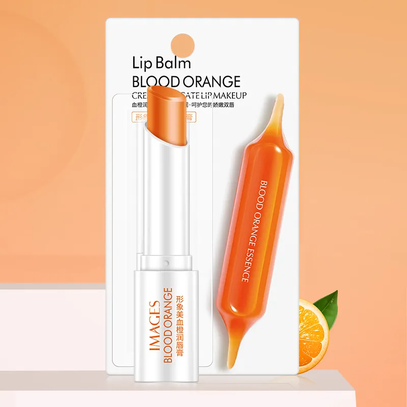 Private Label IMAGES Nourishing Lipstick Moisturizing orange Lip Balm Lips Care
