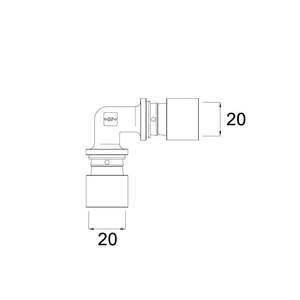 Ø20 gomito-Georg Fischer - Product Image 1