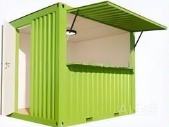 Contenedores para Restaurantes, Tienda Móvil, Contenedor Contemporáneo de 10 pies/20 pies, Bar y Cafetería, Casa Modular Móvil - Product Image 2