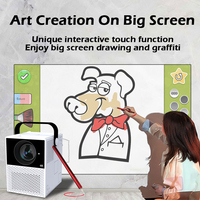 A9 — Mini projecteur connecté à écran tactile Y2, système Android 2022, Wifi 4k, éducatif Led, nouveauté 9.0