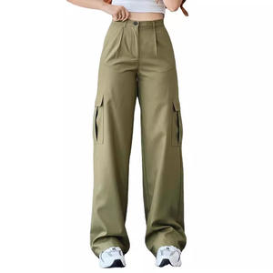 <span class=keywords><strong>Pantalons</strong></span> en coton sur mesure pour femmes grandes tailles, <span class=keywords><strong>pantalons</strong></span> de loisirs pour femmes, <span class=keywords><strong>pantalons</strong></span> de jogging à jambes larges, <span class=keywords><strong>pantalons</strong></span> amples pour femmes - Product Image 3