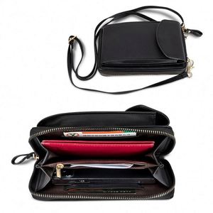 Bolso para teléfono móvil BSCI para Phone 14 Pro Max, bolso bandolera de nylon barato para celular. - Product Image 4