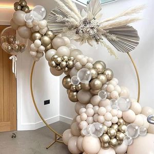 Palloncini Beige, Bianchi, <span class=keywords><strong>Oro</strong></span>, Metallizzati e Trasparenti da 12 Pollici per Ragazze, Matrimoni e Anniversari - Product Image 5