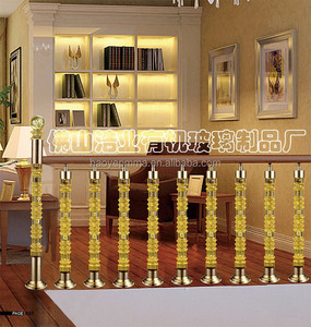 Hiện Đại Trắng PMMA acrylic pha lê cầu thang cột 130mm Đường kính trụ cột pha lê trang trí bài cột Trắng Acrylic trụ cột - Product Image 5